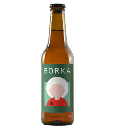 Borka beer bottle