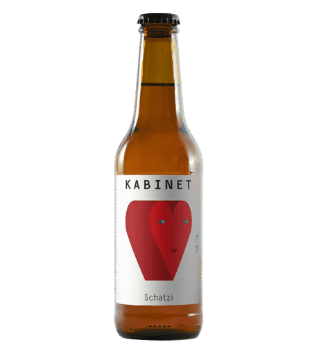 Schatzi beer bottle
